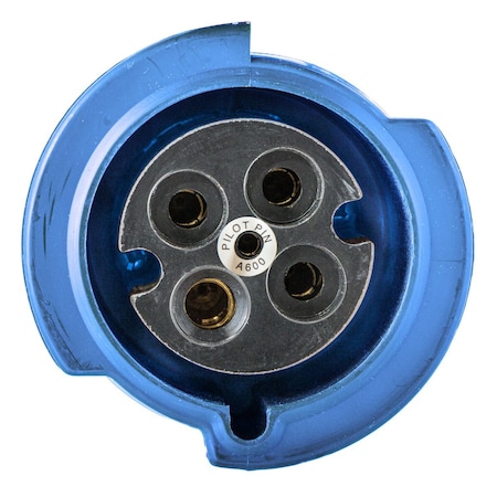 Hubbell Wiring Device-Kellems Watertight Pin & Sleeve Connector, Three Phase, 4 Pole, NEMA 4X HBL5100C9WP